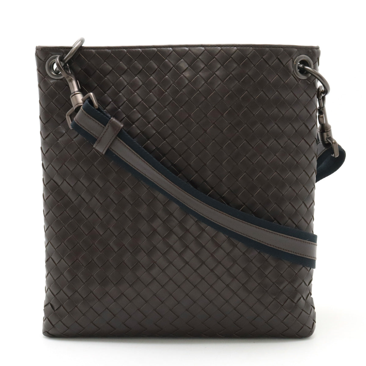 Bottega Veneta Leather Intrecciato Shoulder Bag