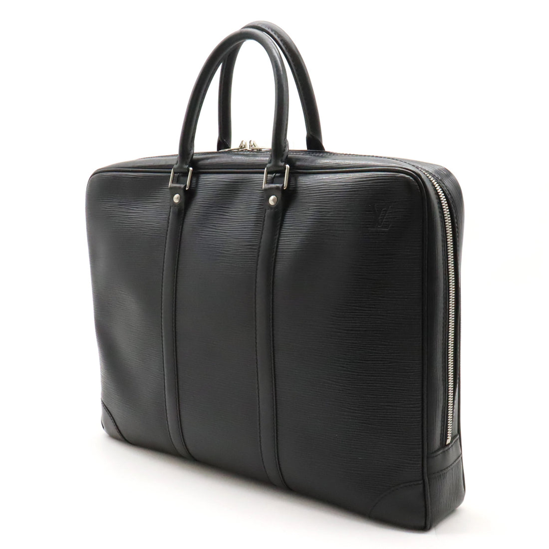 Louis Vuitton Epi Leather Business Bag Black M59162