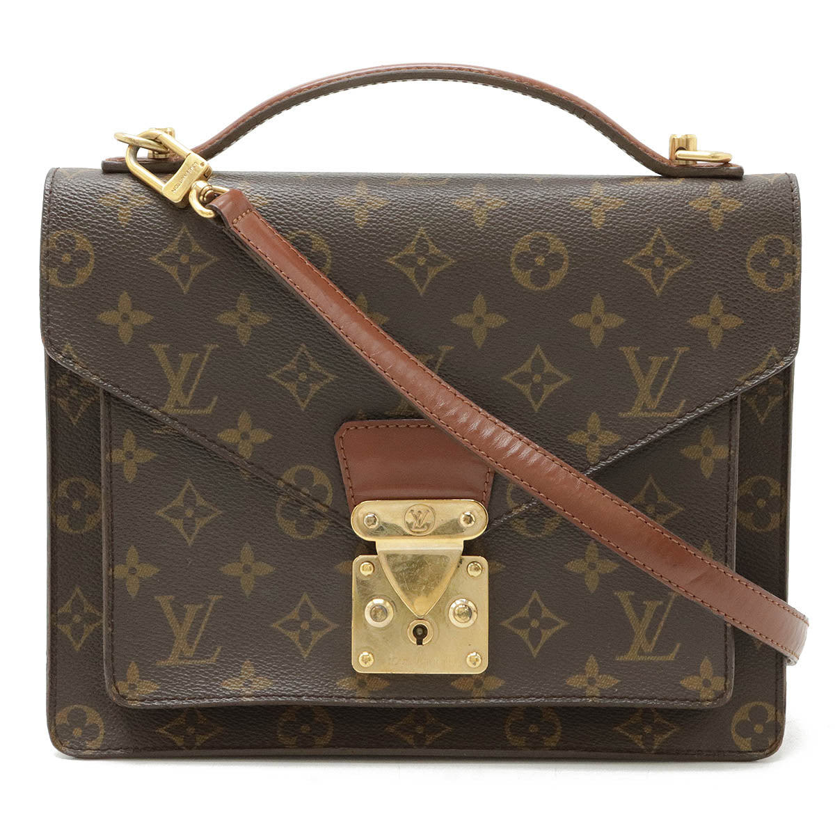 Louis Vuitton Monogram Monceau 26 Handbag M51187