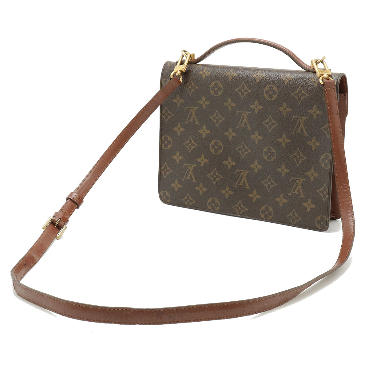 Louis Vuitton Monogram Monceau 26 Handbag M51187