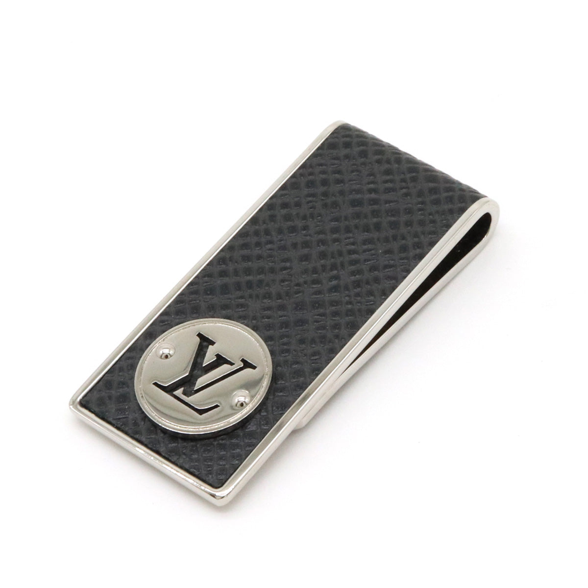 Louis Vuitton Taiga Leather Neo LV Club Money Clip M00020 in Pristine Condition