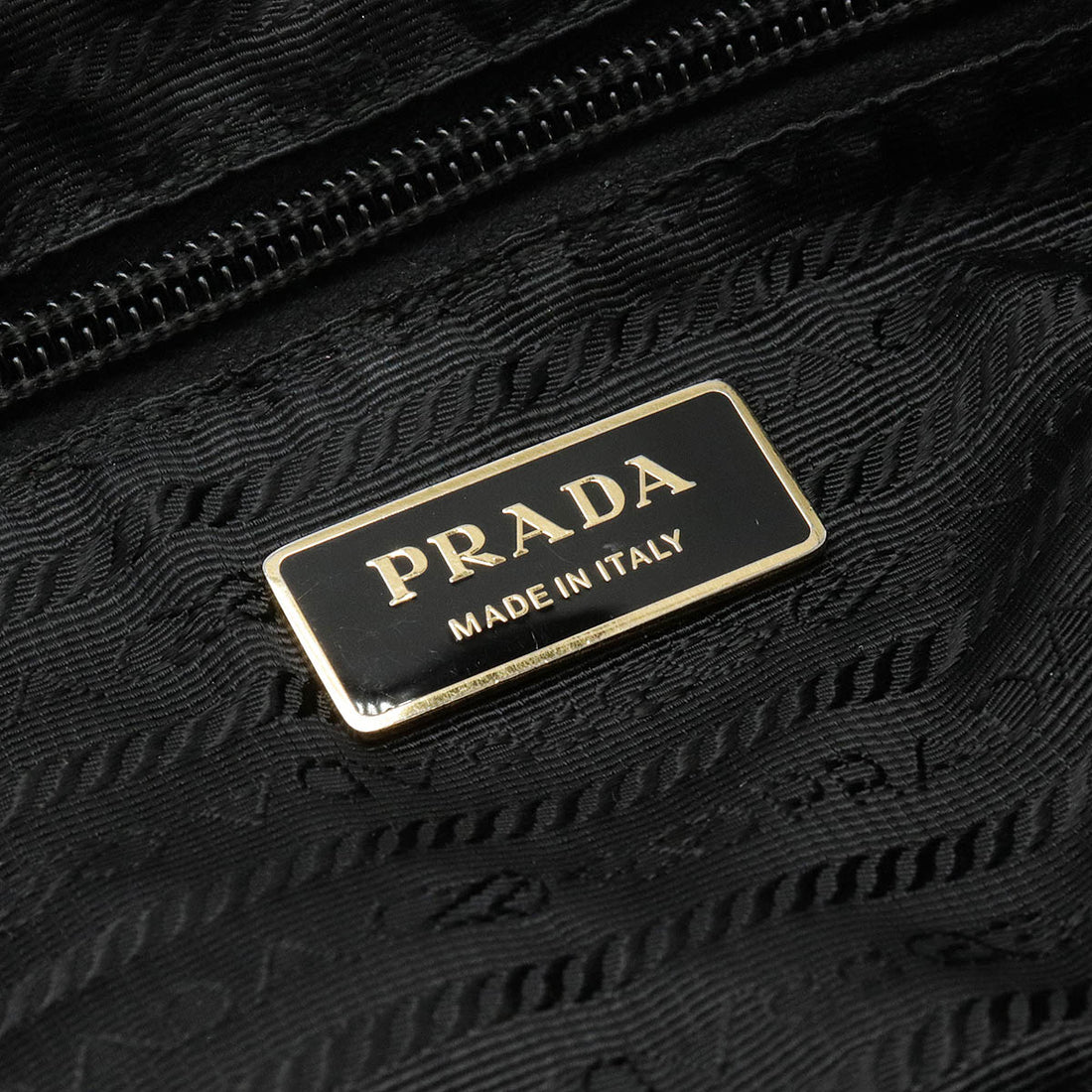 Prada Nylon Leather Tessuto Bow 2WAY Handbag