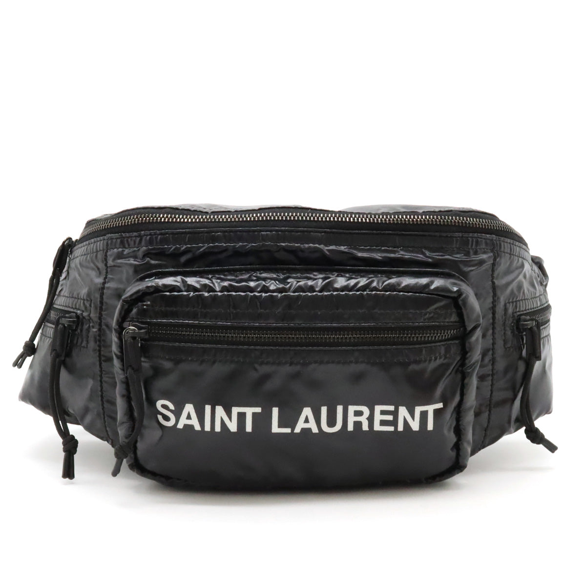 Yves Saint Laurent NUXX Nylon Waist Bag 581375 in Very Good Condition