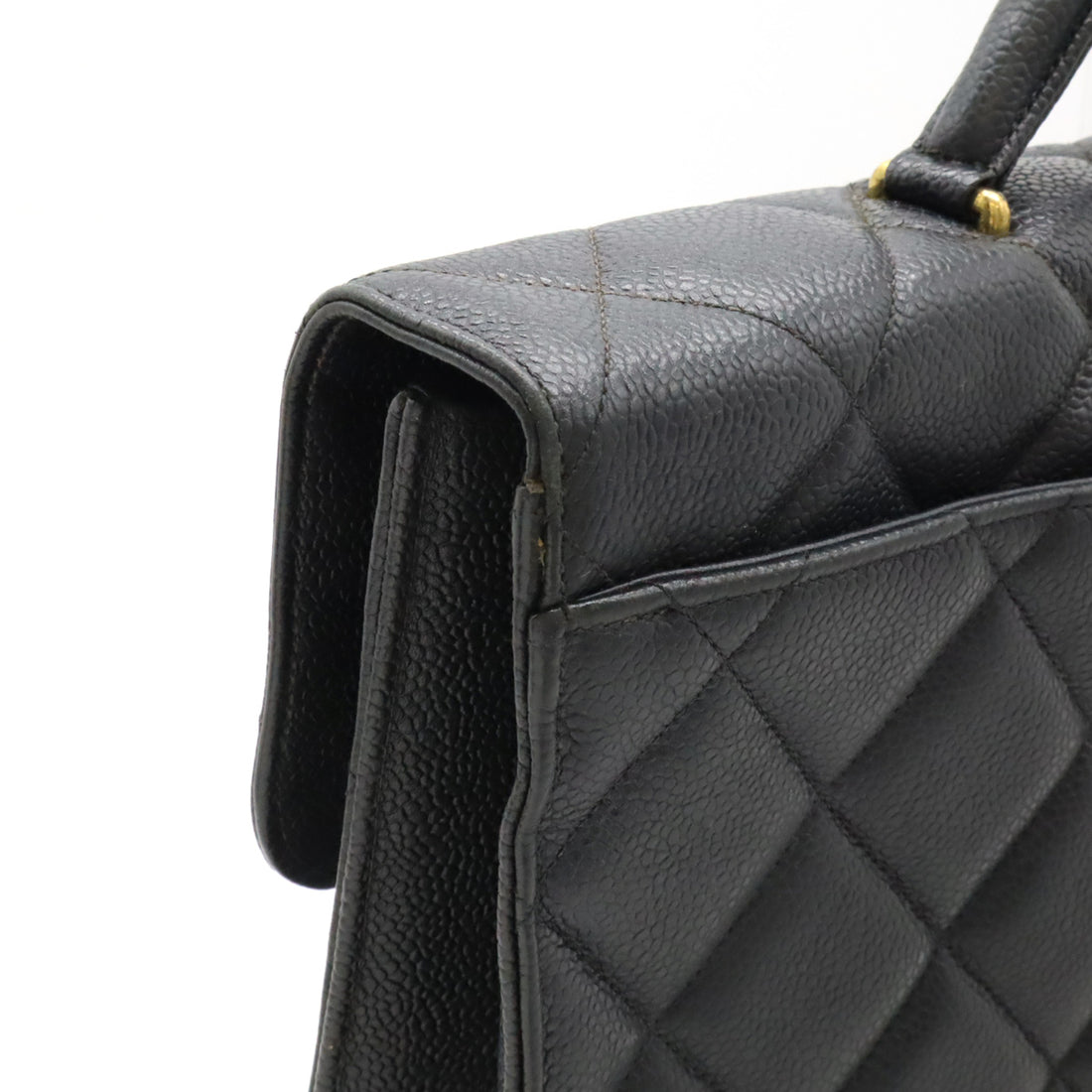 Chanel Caviar Skin Matelasse Business Bag Briefcase