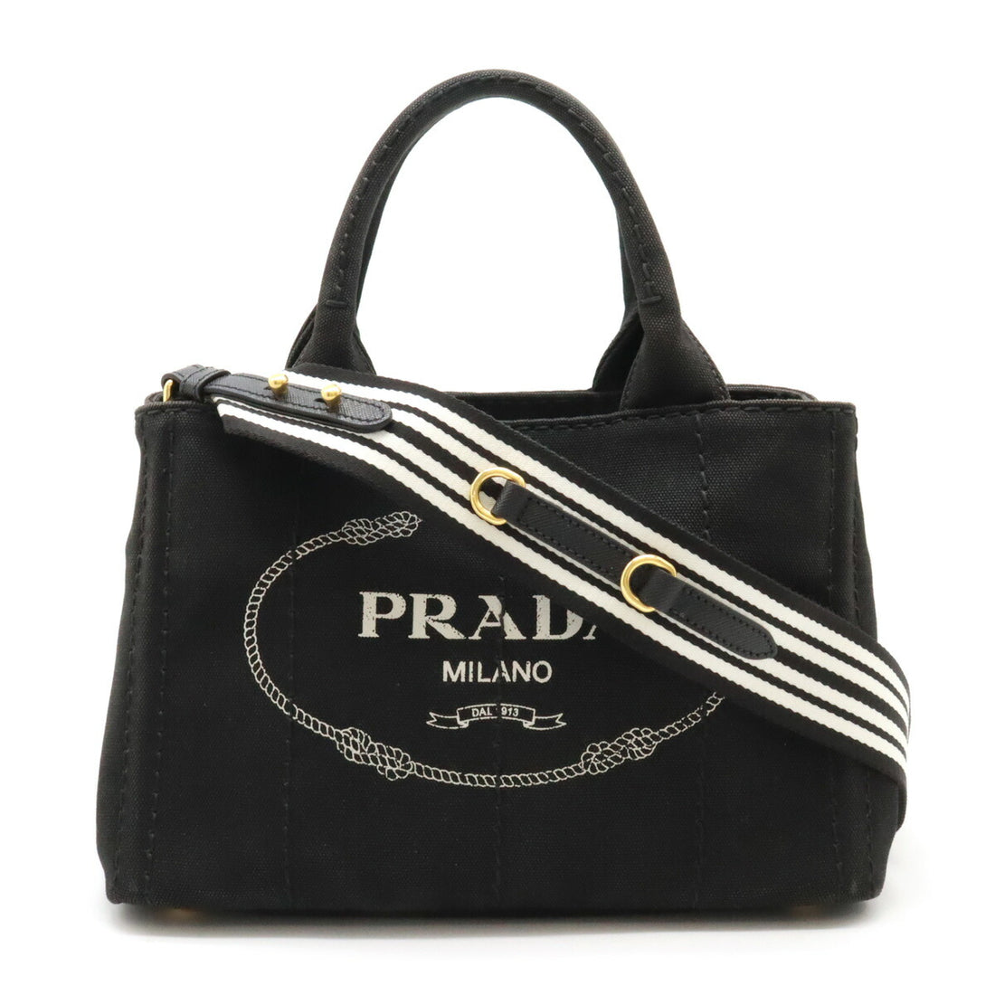 Prada CANAPA Canvas Tote Bag 1BG439