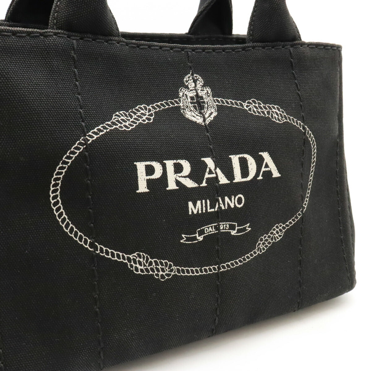 Prada CANAPA Canvas Tote Bag 1BG439