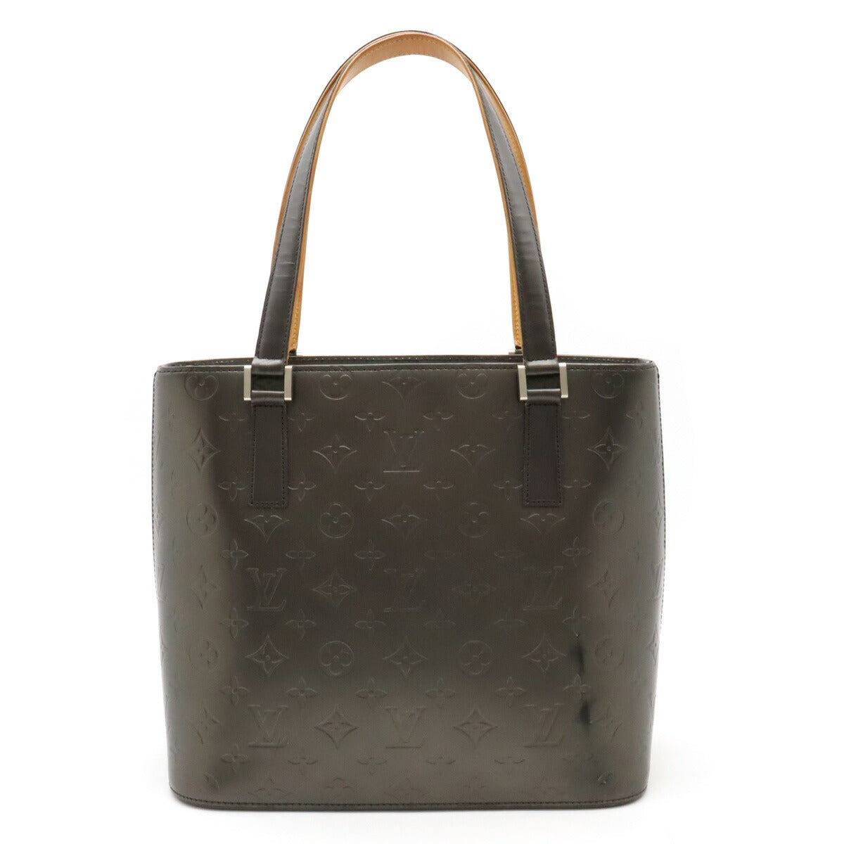 Louis Vuitton Monogram Mat Stockton Tote Bag Black