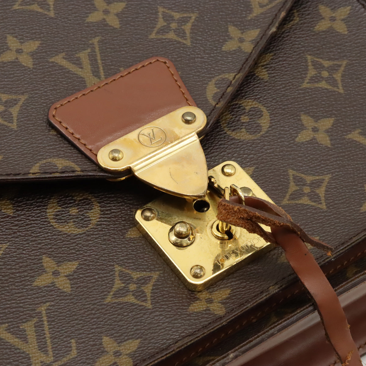 Louis Vuitton Monogram Monceau 28 Handbag M51185