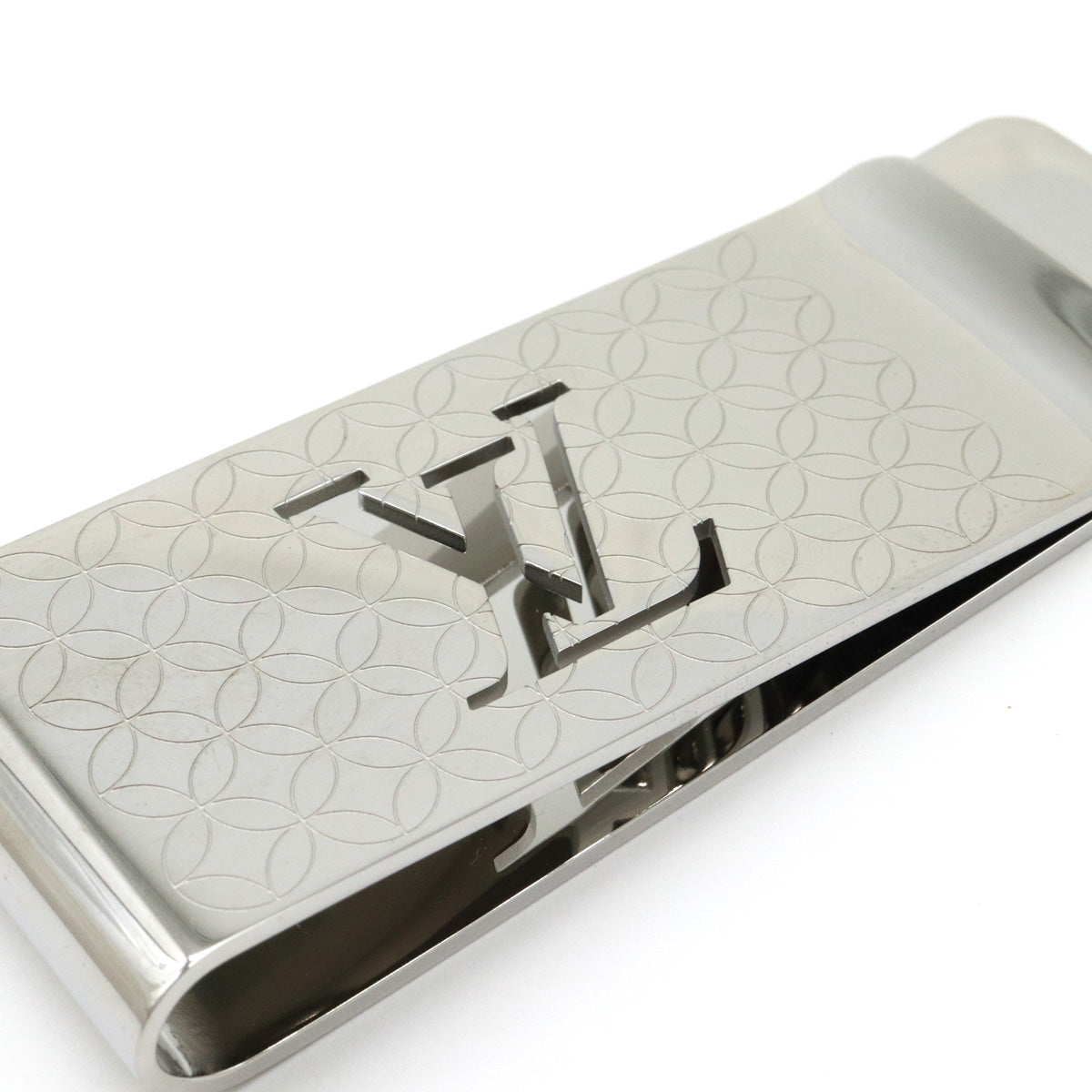 Louis Vuitton Money Clip Silver M65041