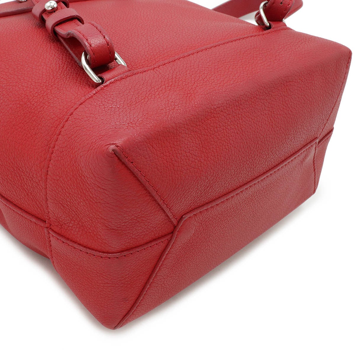 Louis Vuitton Lockme Backpack Red Leather