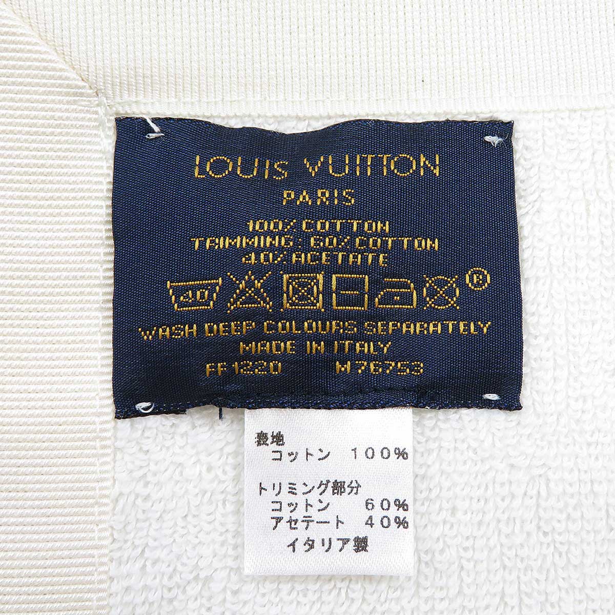 Louis Vuitton Cotton Towel Monogram M76753