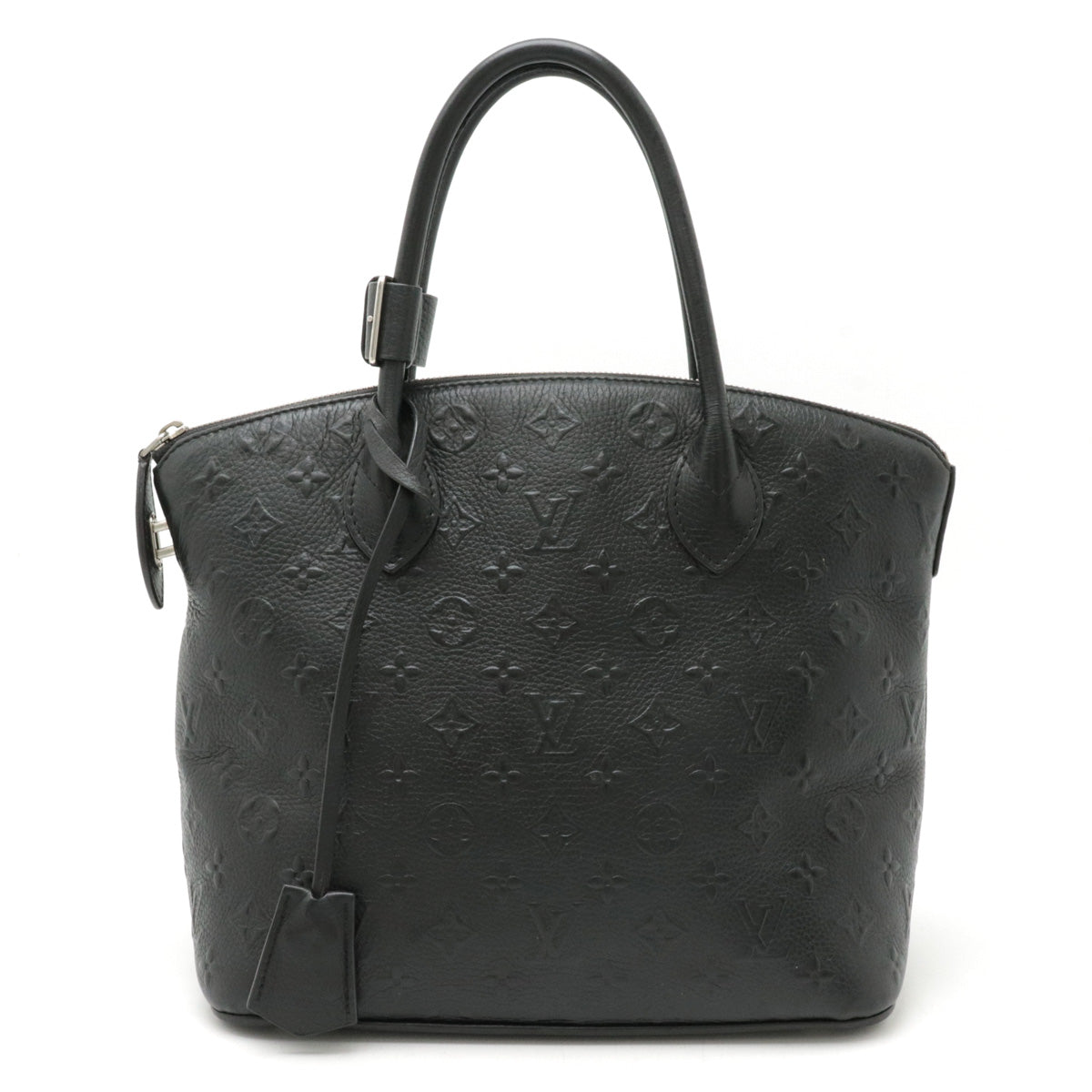 Louis Vuitton Lockit Revelation Leather Handbag Black