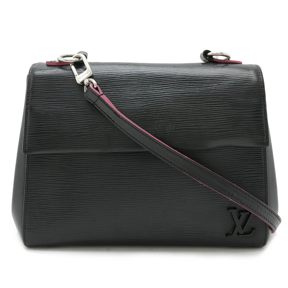 Louis Vuitton Epi Cluny BB Shoulder Bag Black M54167