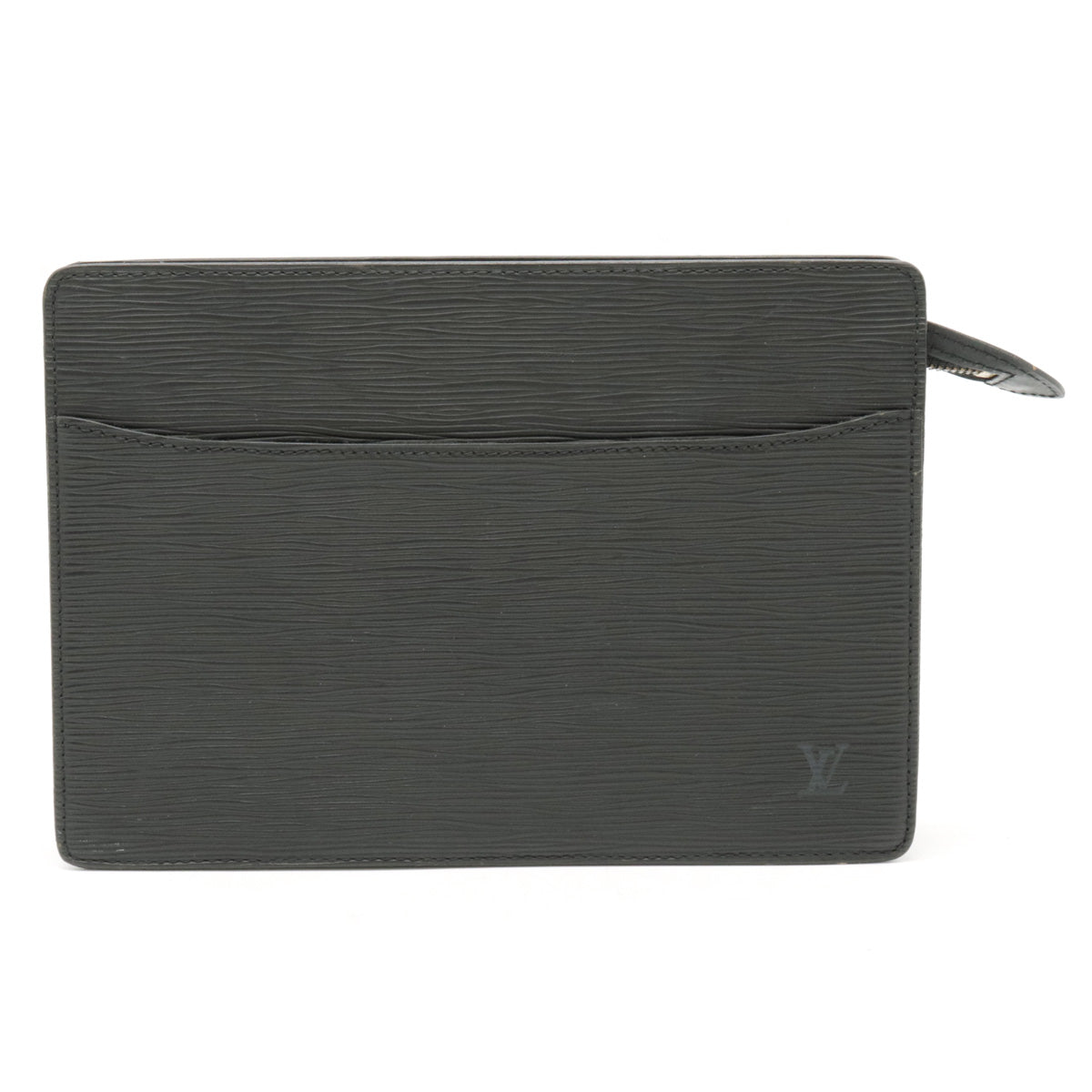 Louis Vuitton Epi Pochette Homme Clutch Black