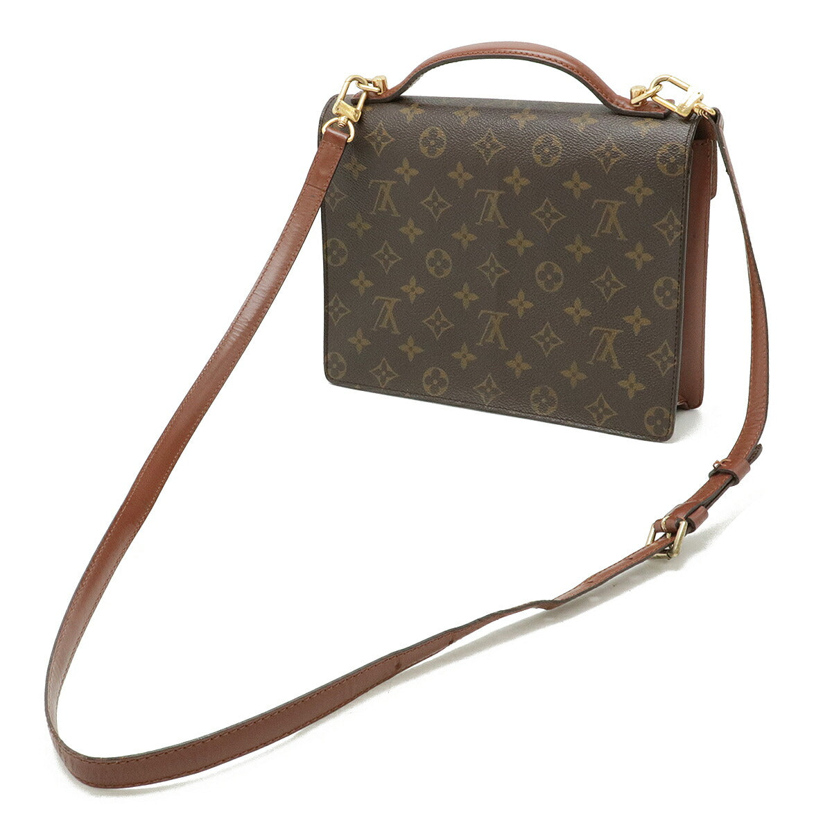 Louis Vuitton Monogram Monceau 26 Handbag M51187 in Very Good Condition