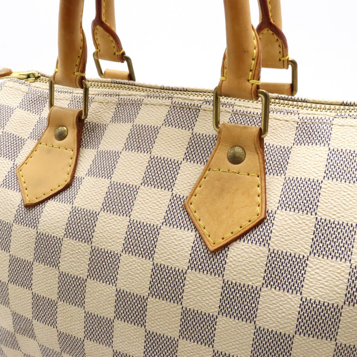 Louis Vuitton Damier Azur Speedy 25 Handbag in Very Good Condition