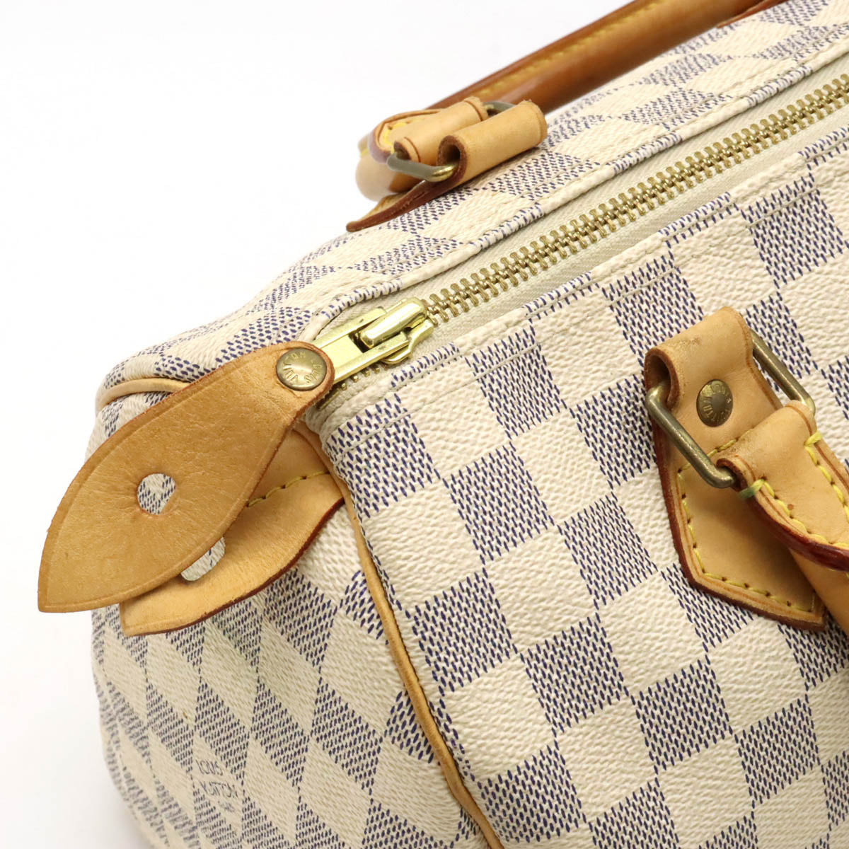 Louis Vuitton Damier Azur Speedy 25 Handbag in Very Good Condition