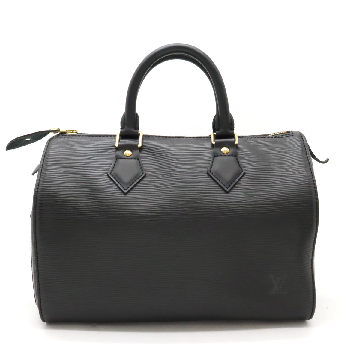 Louis Vuitton Epi Speedy 25 Handbag Black M59232