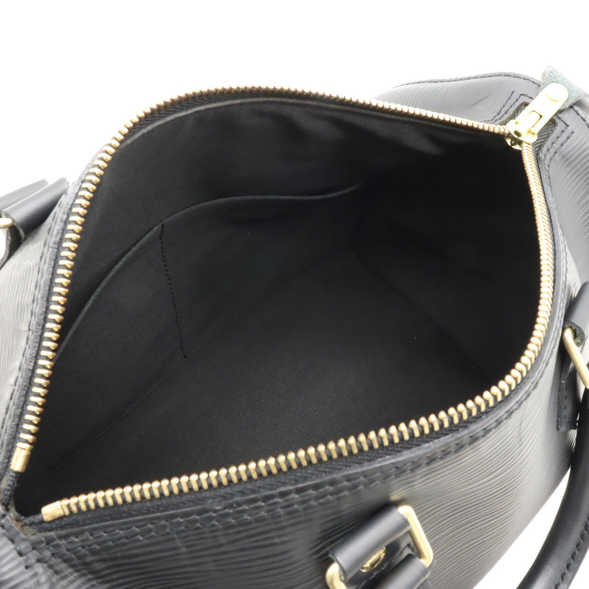 Louis Vuitton Epi Speedy 25 Handbag Black M59232