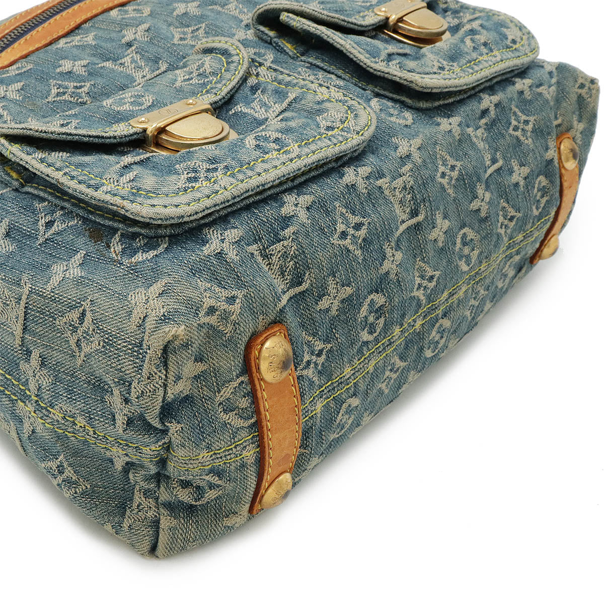 Louis Vuitton Monogram Denim Bag GM M95048 in Good Condition