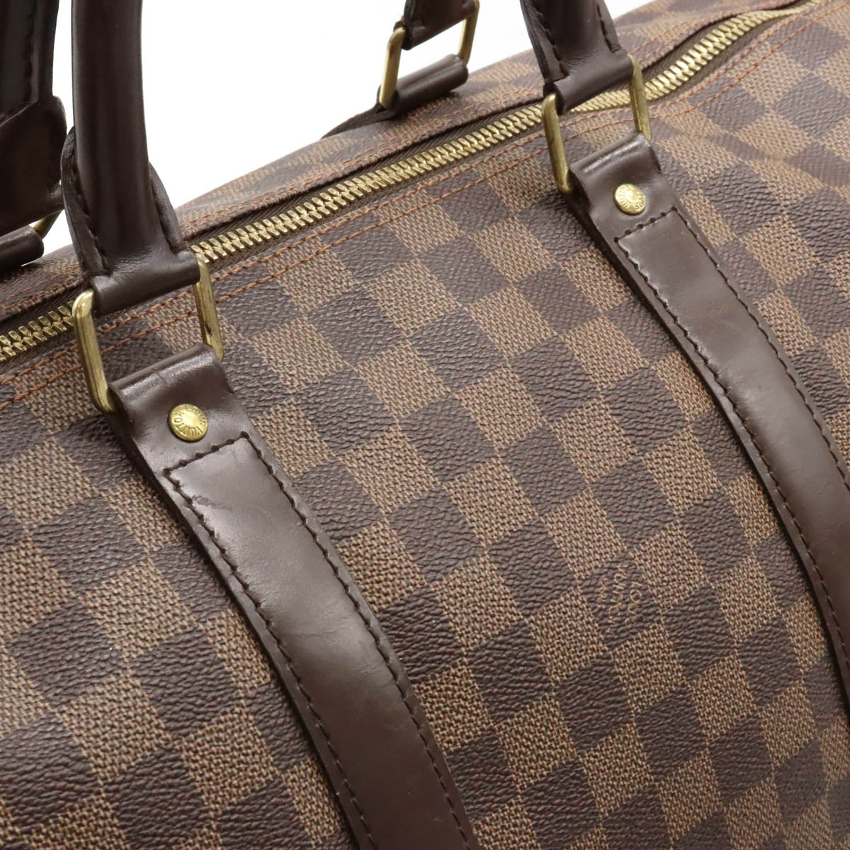 Louis Vuitton Damier Keepall 50 Boston Bag N41427