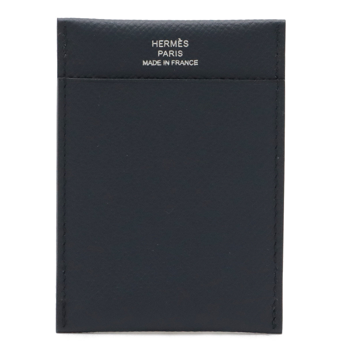 Hermes MC2 Leather Card Case Dark Navy