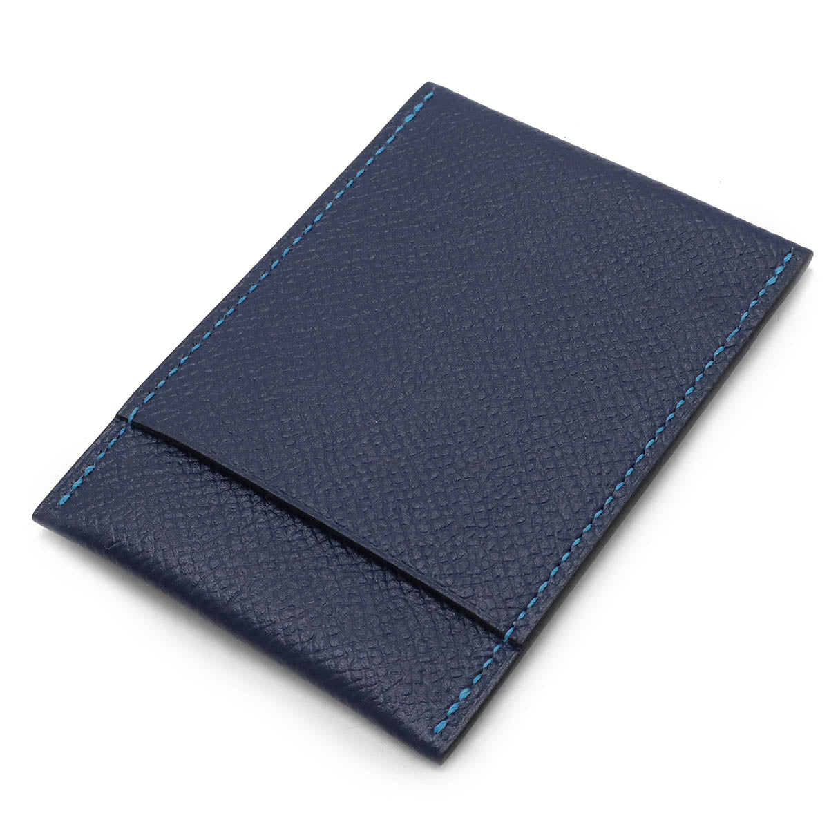 Hermes MC2 Leather Card Case Blue