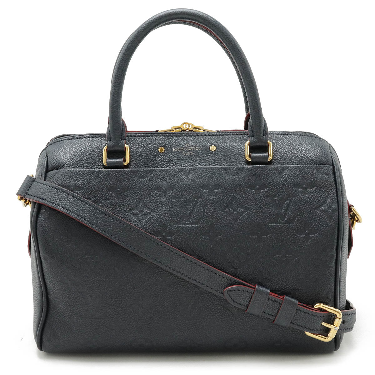 Louis Vuitton Monogram Empreinte Speedy Bandouliere 25 Handbag