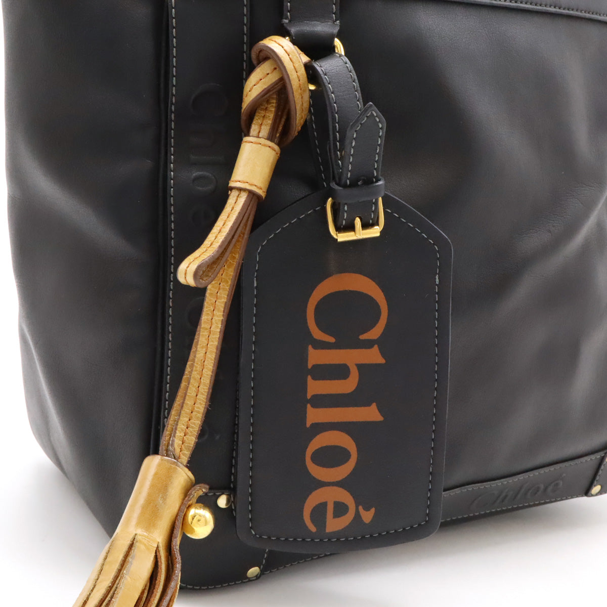 Chloe Eden Leather Tote Bag