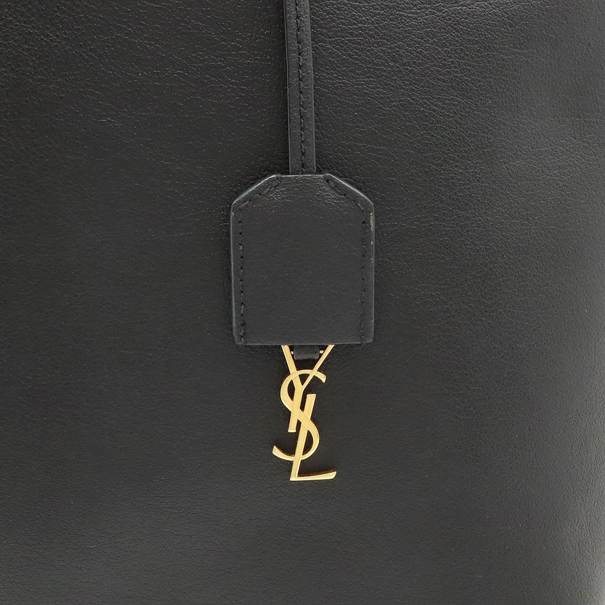 Saint Laurent Leather Toy Shopping Tote Bag