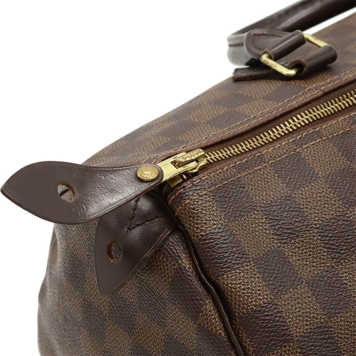 Louis Vuitton Damier Speedy 35 Mini Boston Handbag N41523 in Good Condition