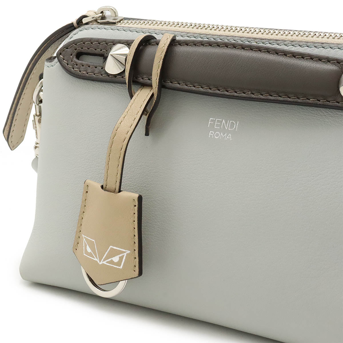 Fendi Mini By The Way Leather Handbag 8BL135