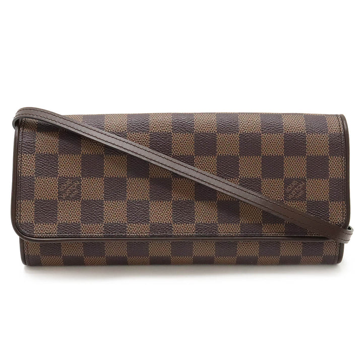 Louis Vuitton Damier Pochette Twin GM Shoulder Bag N51851