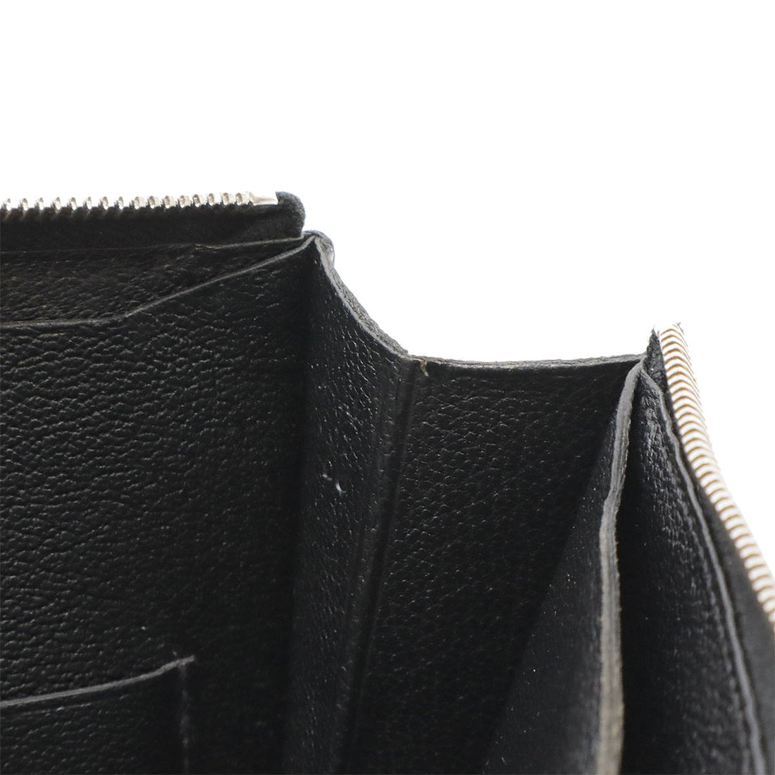 Hermes Remix Combine L-Zip Wallet Black Leather