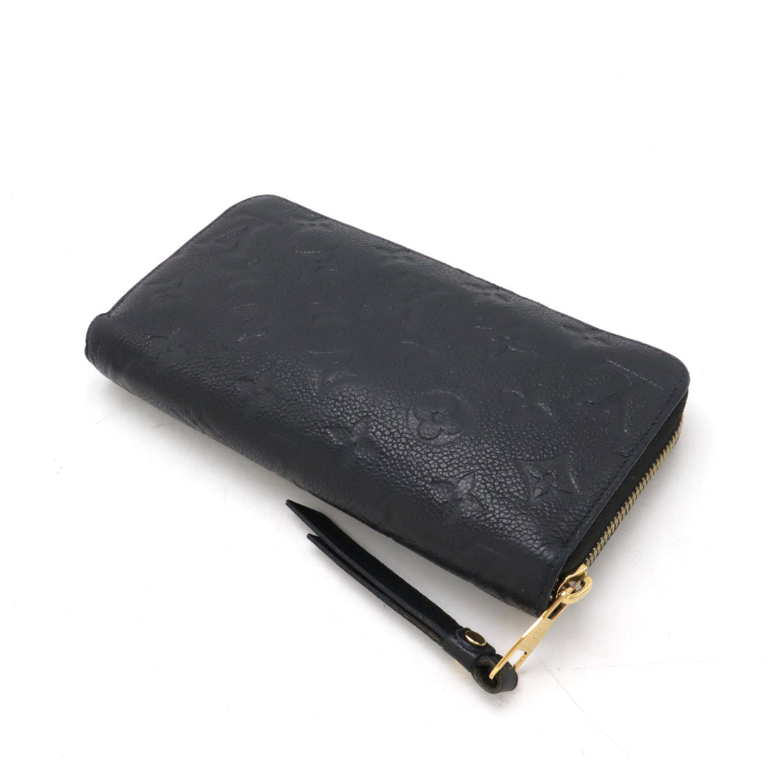 Louis Vuitton Monogram Empreinte Zippy Wallet Navy