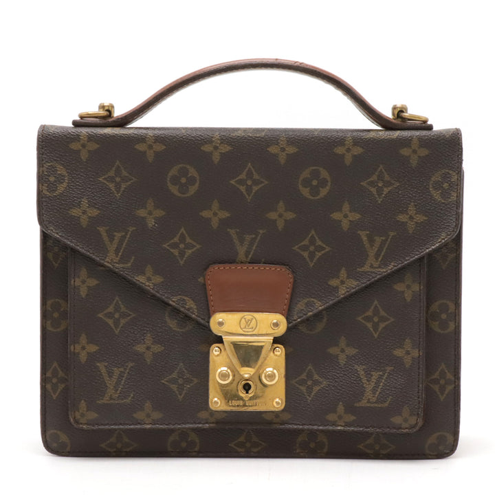 Louis Vuitton Monogram Monceau 26 Handbag M51187