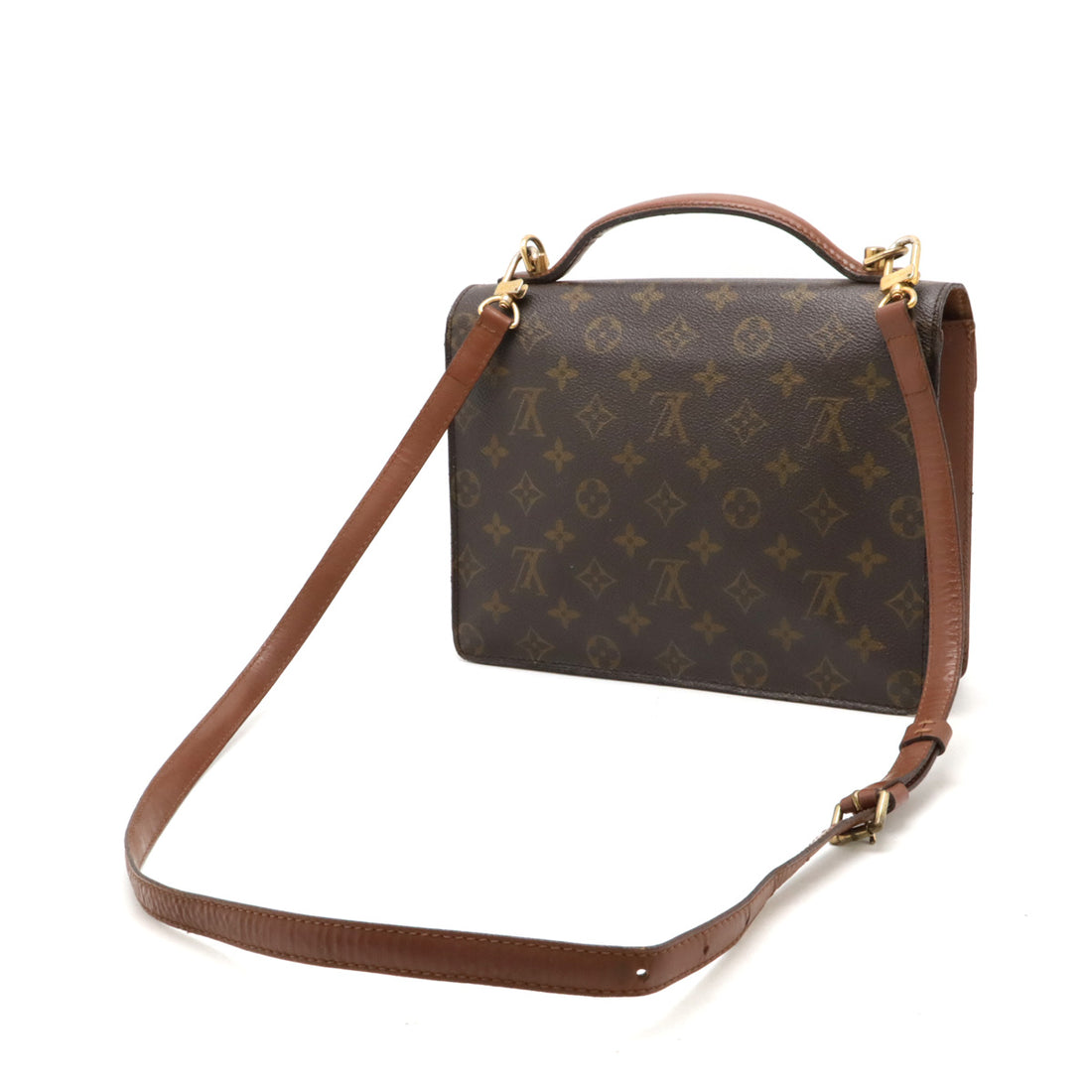 Louis Vuitton Monogram Monceau 26 Handbag M51187