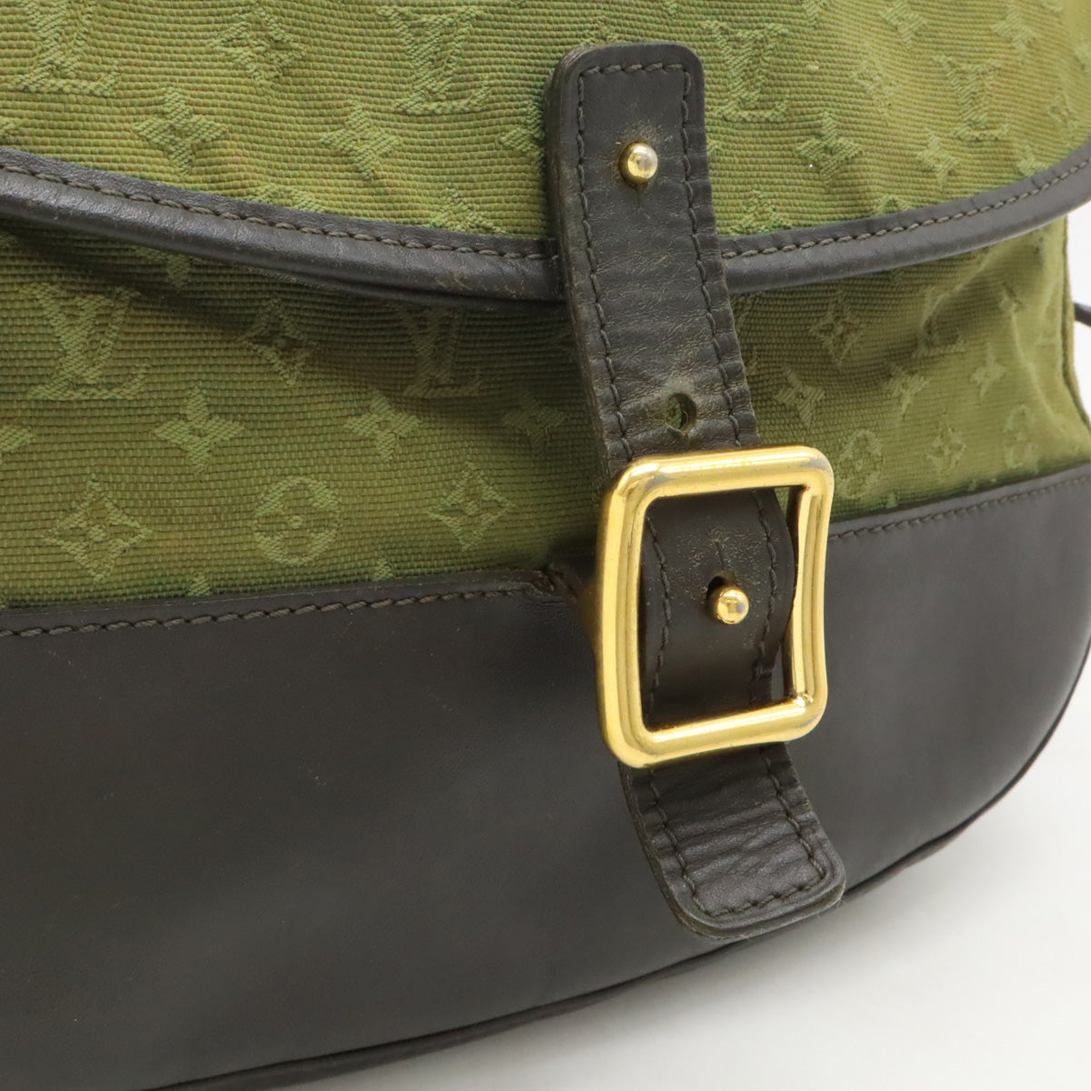 Louis Vuitton Monogram Mini Canvas/Leather Shoulder Bag Berangere M92673 in Good Condition