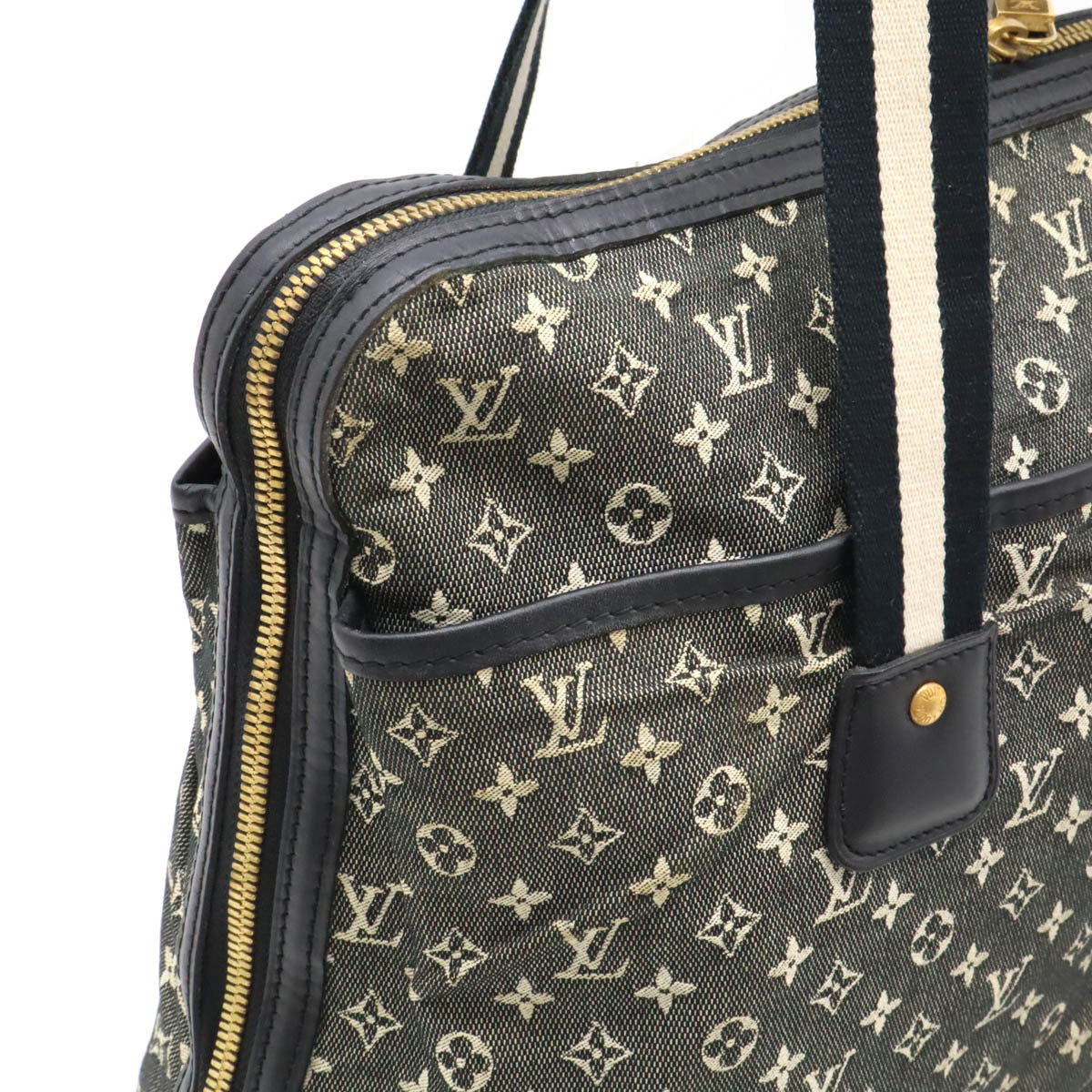 Louis Vuitton Monogram Mini Cabas Mary Kate Tote Bag Black M92495