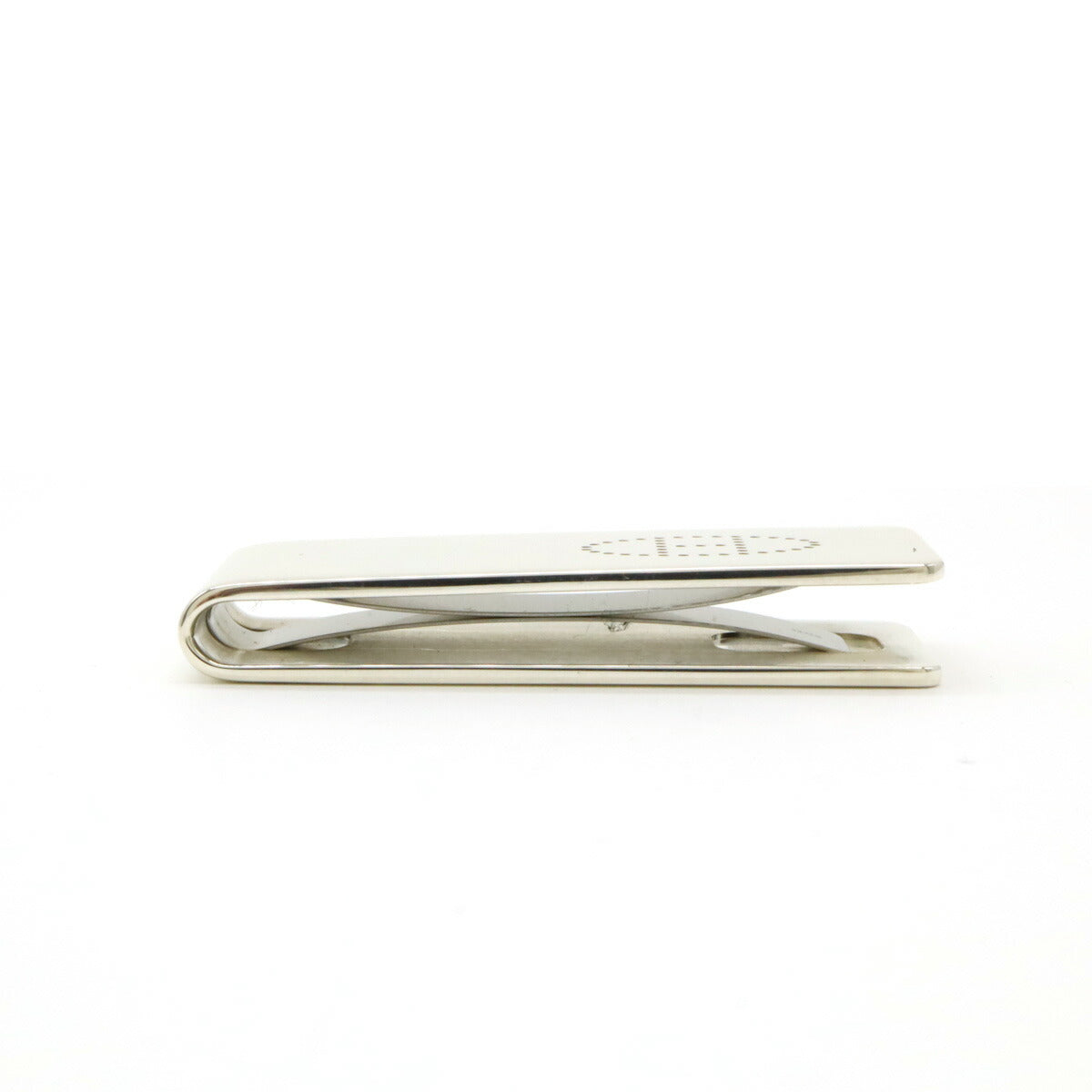 Hermes Silver Money Clip H Logo