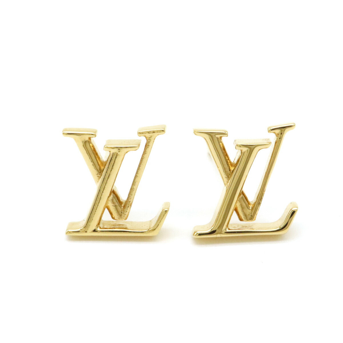 Louis Vuitton Eclipse Hoop Earrings Gold M00763