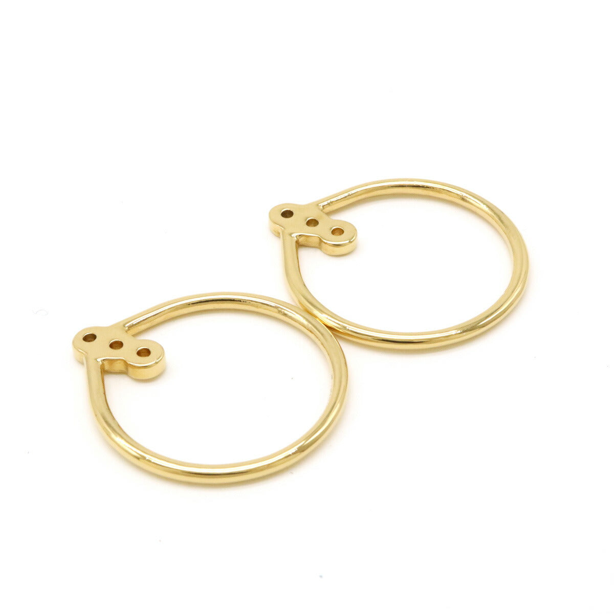 Louis Vuitton Eclipse Hoop Earrings Gold M00763