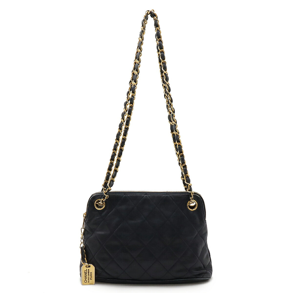 Chanel Leather Matelasse Chain Shoulder Bag