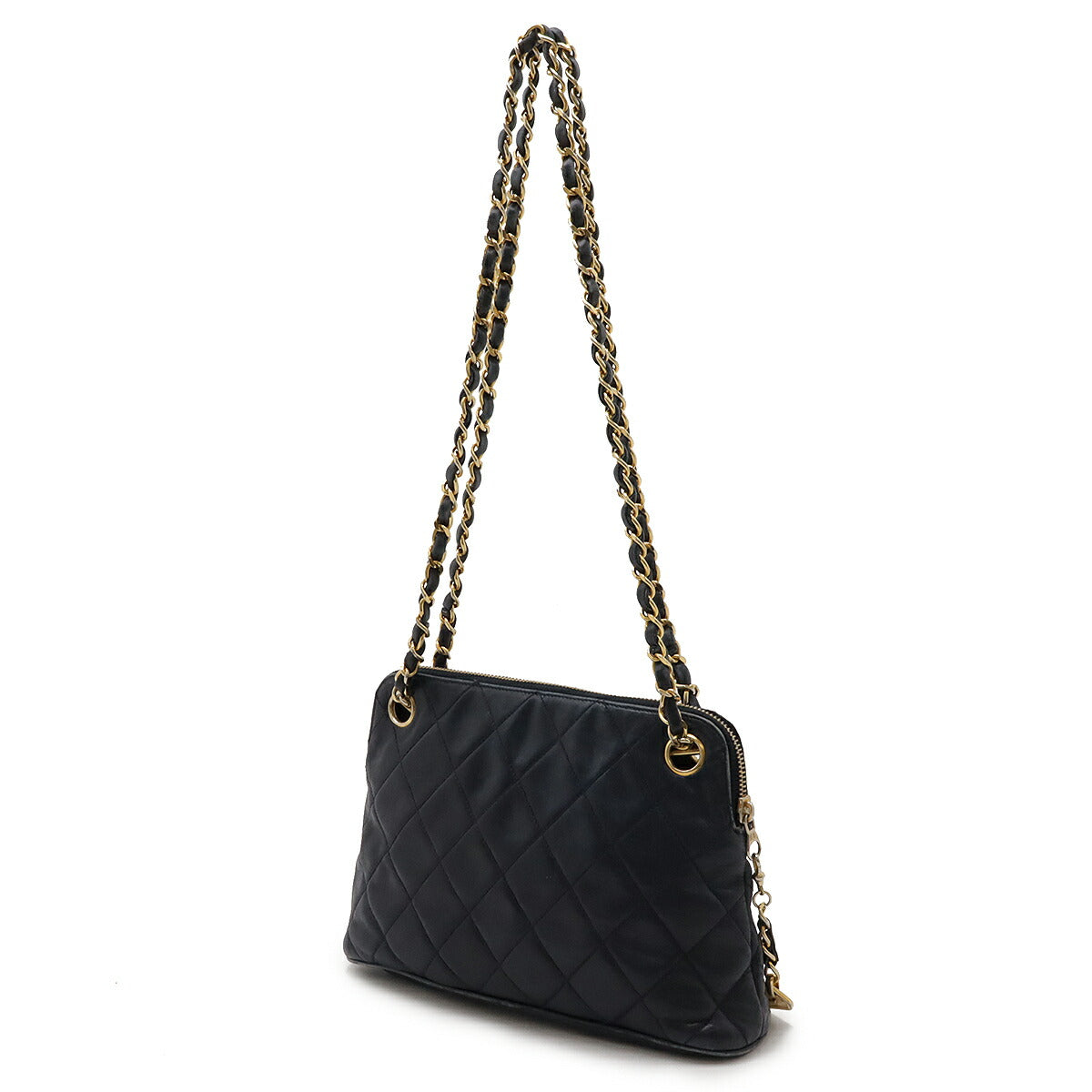 Chanel Leather Matelasse Chain Shoulder Bag