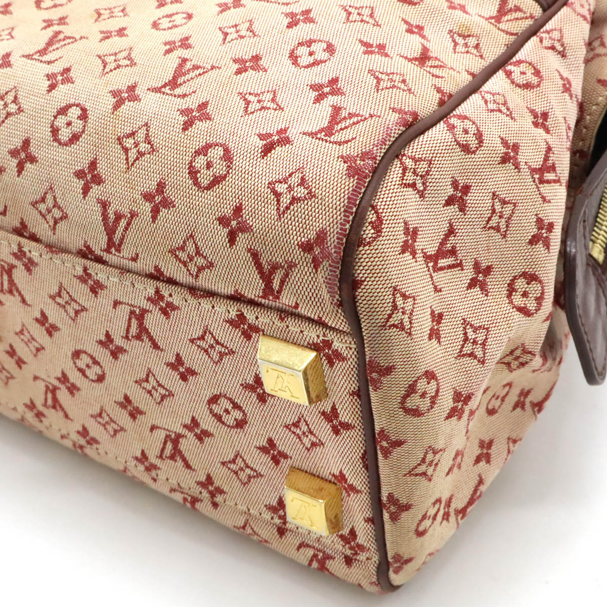 Louis Vuitton Josephine PM Canvas Leather Handbag