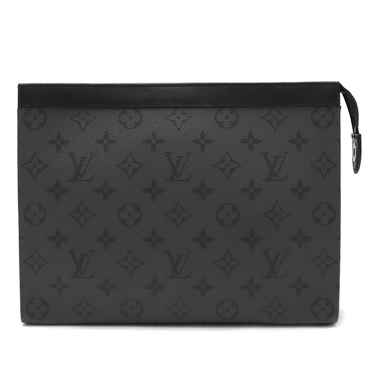 Louis Vuitton Monogram Eclipse Pochette Voyage MM Clutch M69535