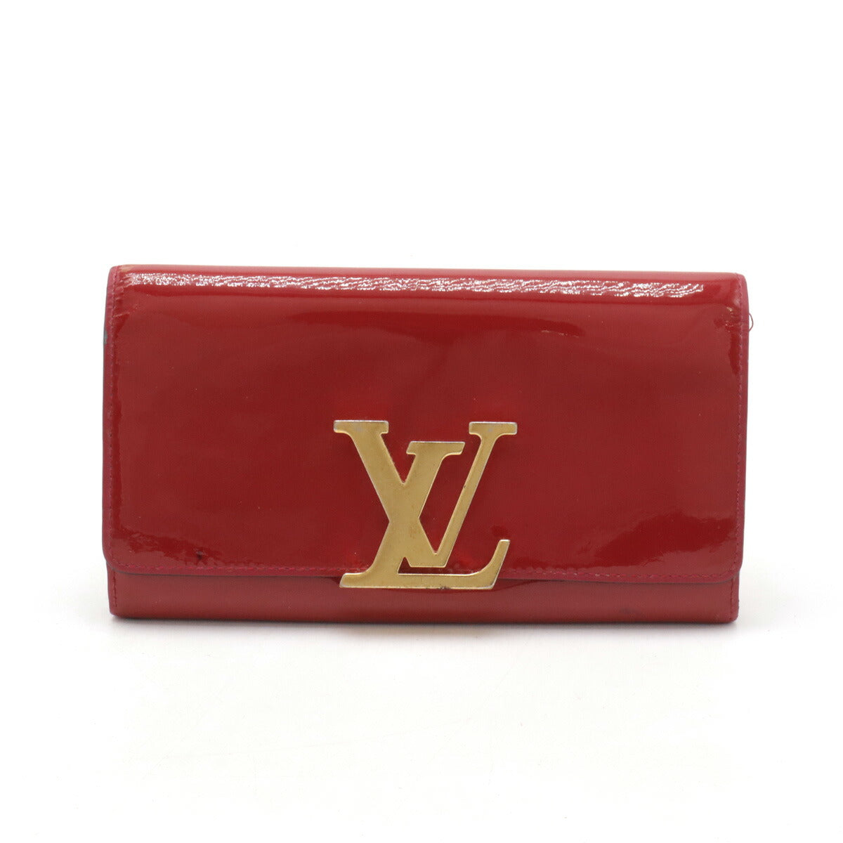 Louis Vuitton Vernis Louise Wallet Pink