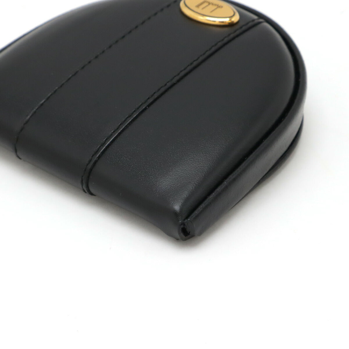 Dunhill Leather Coin Case Black