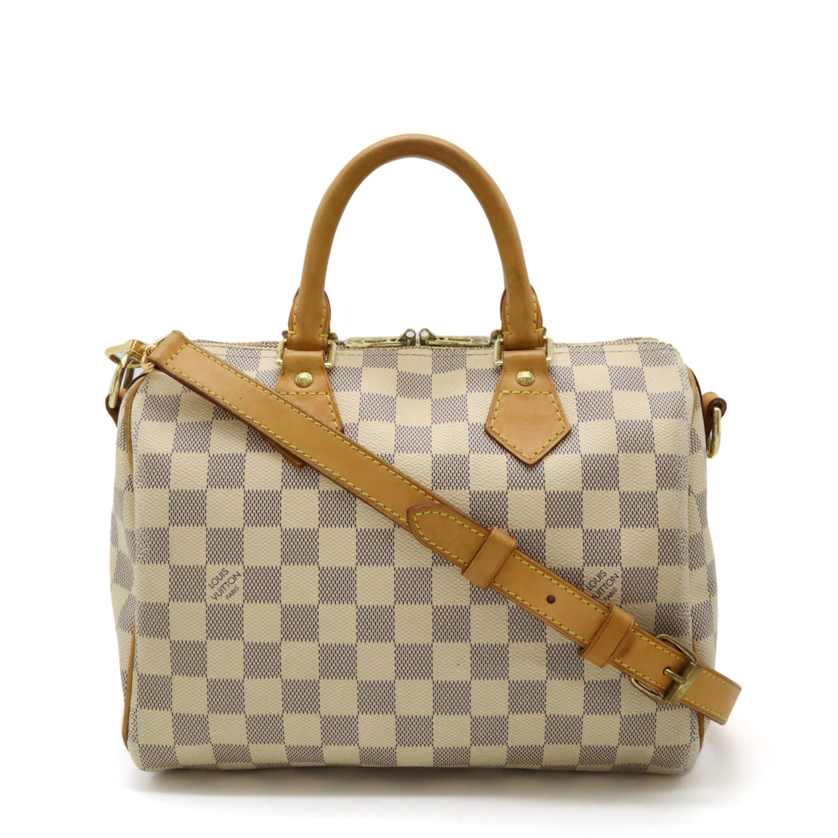 Louis Vuitton Damier Azur Speedy Bandouliere 25 Handbag in Good Condition