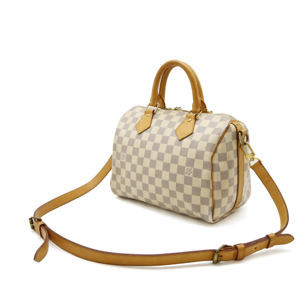 Louis Vuitton Damier Azur Speedy Bandouliere 25 Handbag in Good Condition